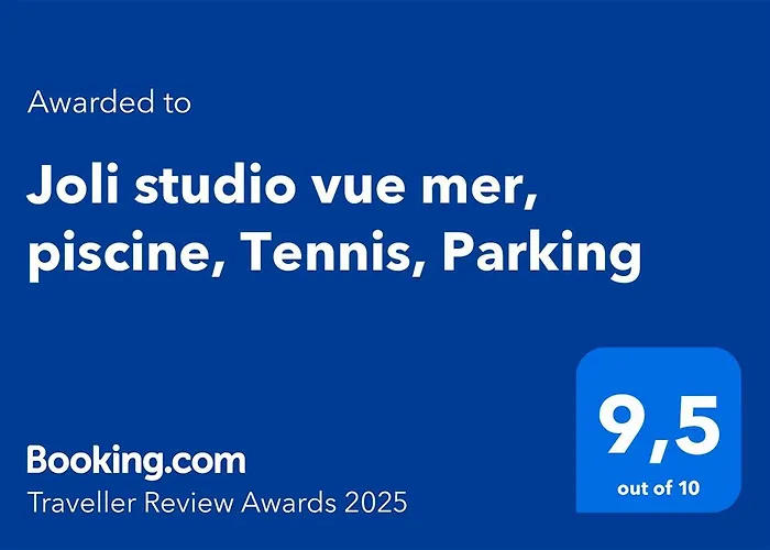 Διαμέρισμα Joli Vue Mer, Piscine, Tennis, Parking